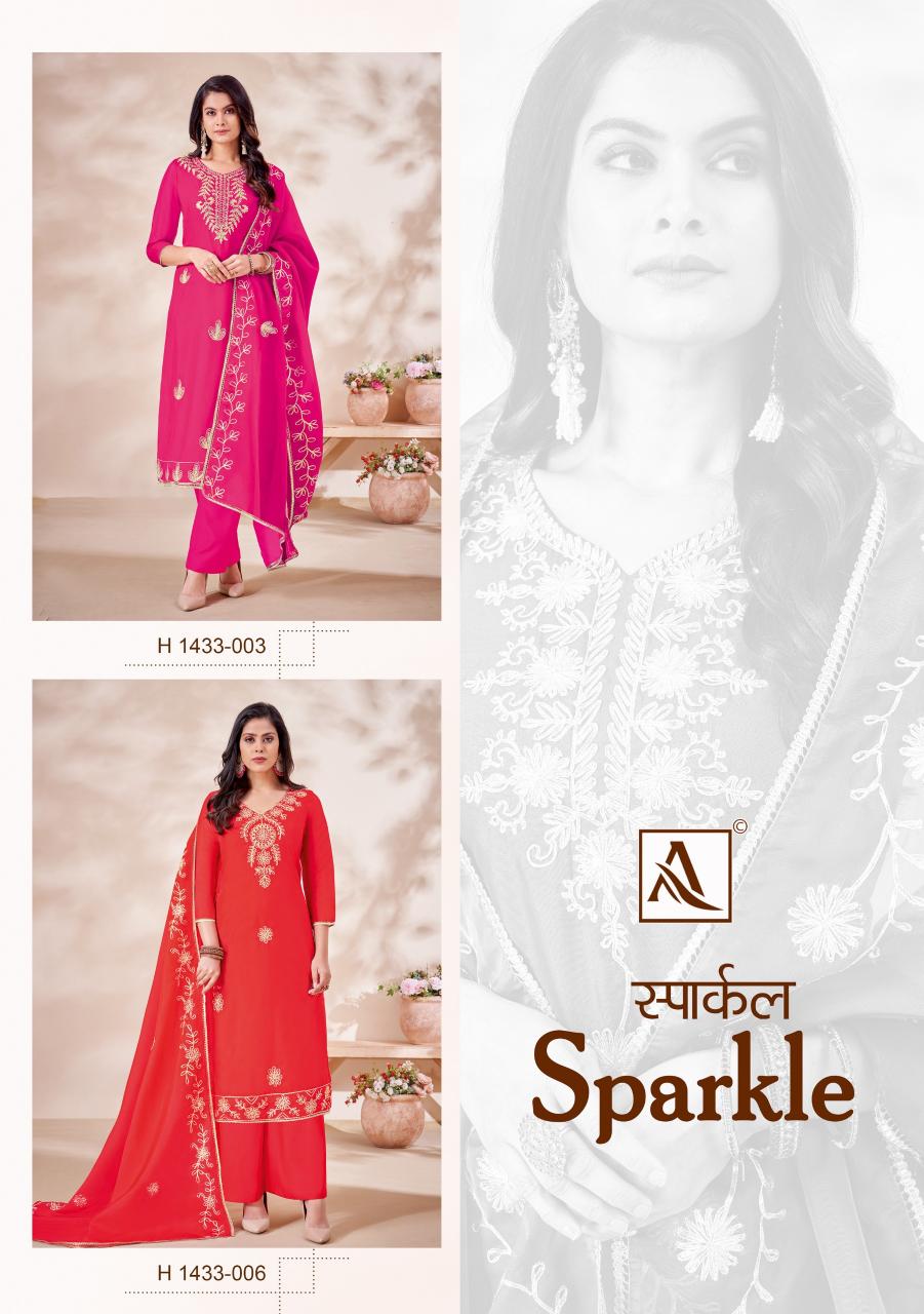 Alok SPARKLE Salwar Kameez Wholesale Catalog