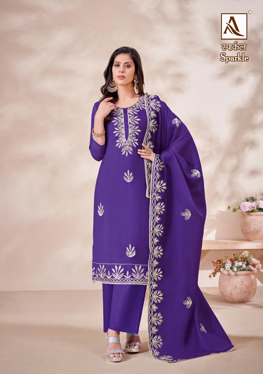 Alok SPARKLE Salwar Kameez Wholesale Catalog