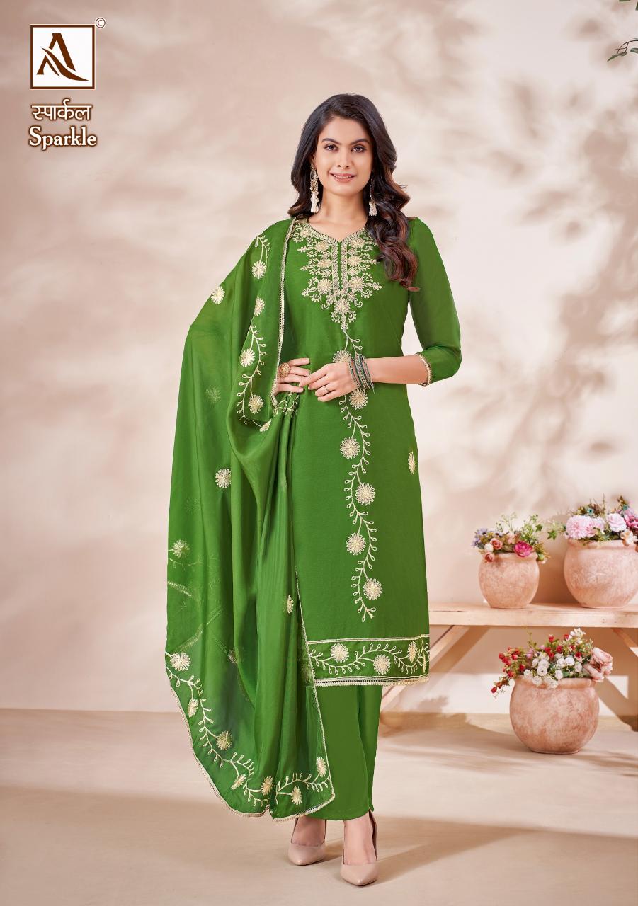 Alok SPARKLE Salwar Kameez Wholesale Catalog