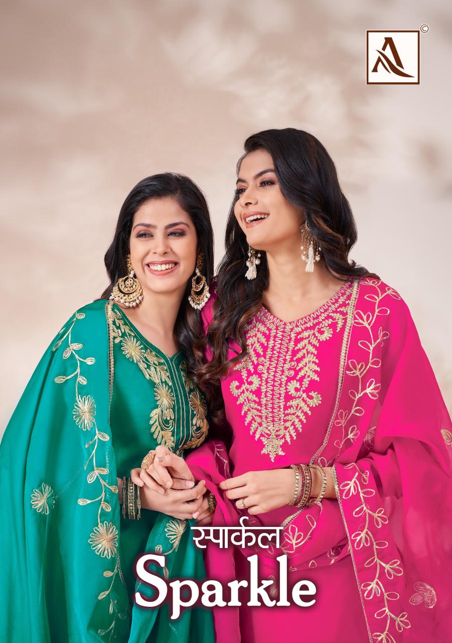 Alok SPARKLE Salwar Kameez Wholesale Catalog