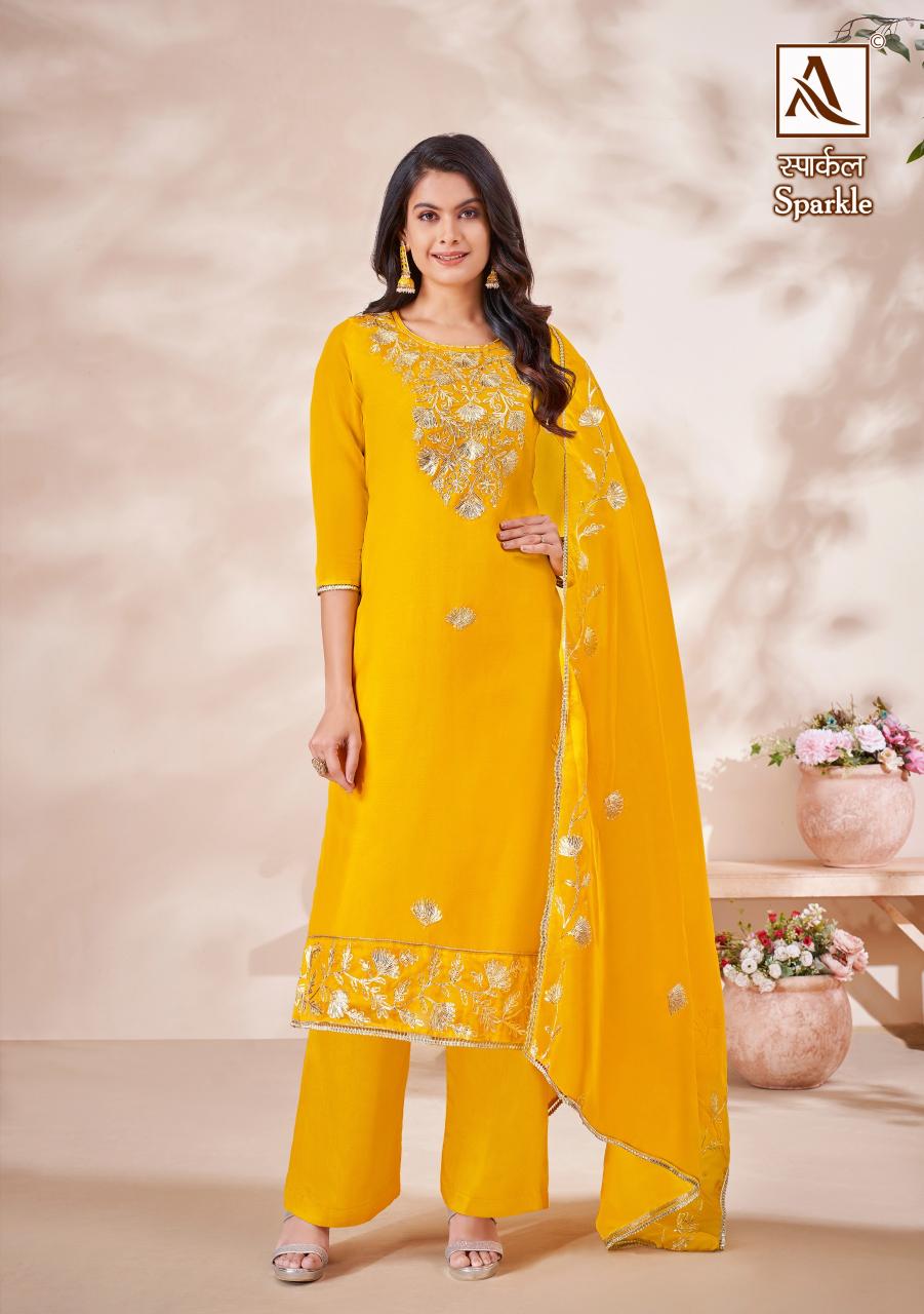 Alok SPARKLE Salwar Kameez Wholesale Catalog