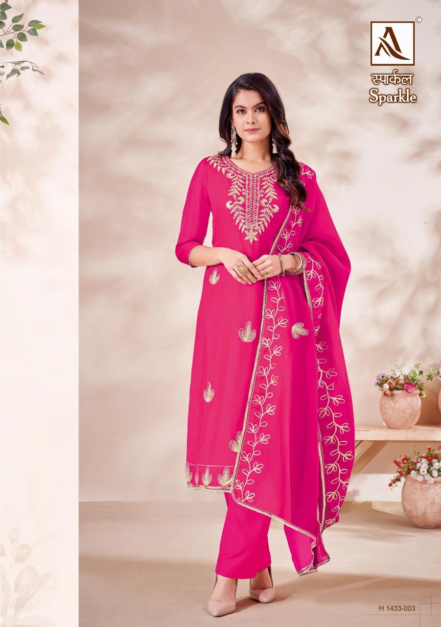 Alok SPARKLE Salwar Kameez Wholesale Catalog