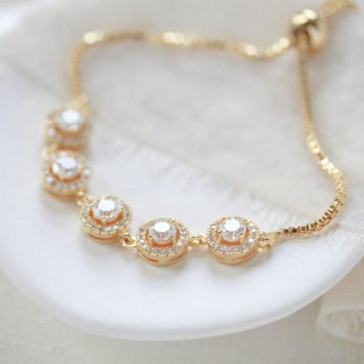 American Gold Diamond Bracelet