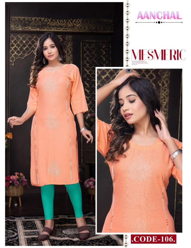 Beauty Aanchal Kurti Wholesale Catalog
