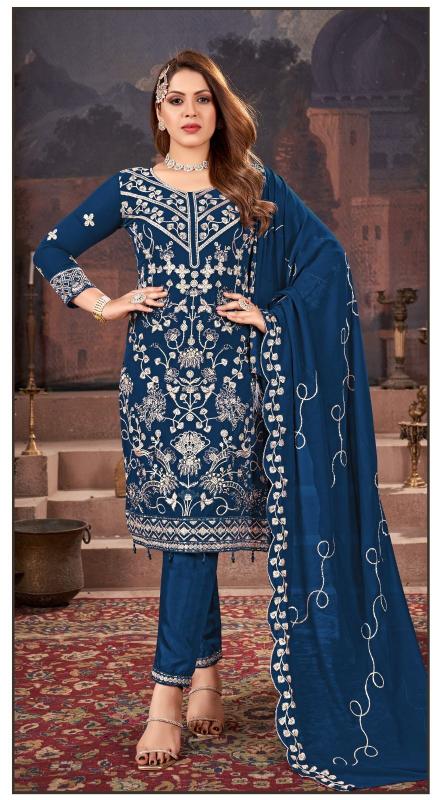 Bilqis B 76 A To D Georgette Salwar Kameez Wholesale catalog
