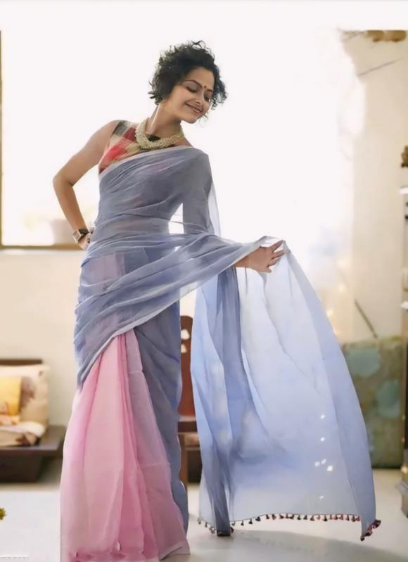 Blousewala khadi cotton Saree Wholesale Catalog