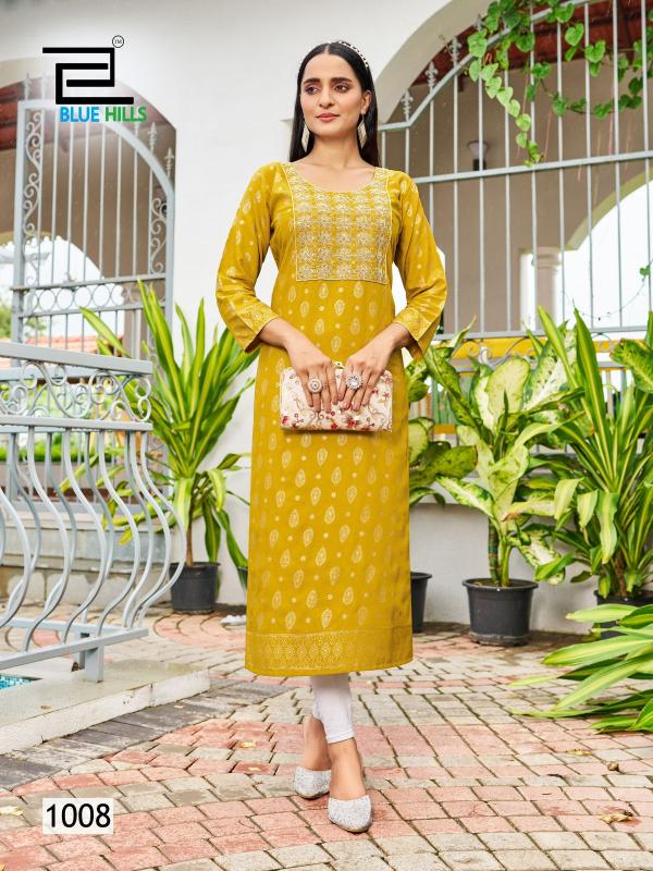BLUE HILLS Big Boss Vol.10 Kurti Wholesale catalog