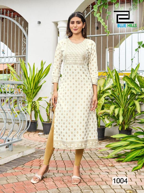 BLUE HILLS Big Boss Vol.10 Kurti Wholesale catalog