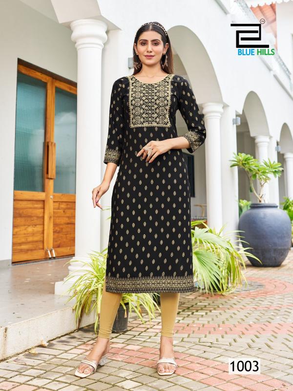 BLUE HILLS Big Boss Vol.10 Kurti Wholesale catalog