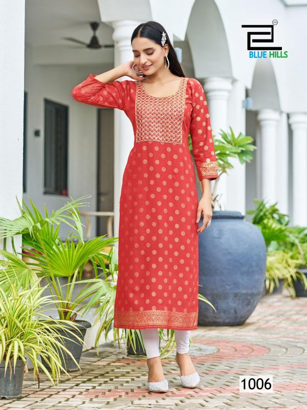 BLUE HILLS Big Boss Vol.10 Kurti Wholesale catalog