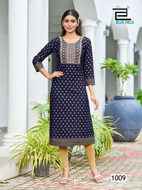 BLUE HILLS Big Boss Vol.10 Kurti Wholesale catalog