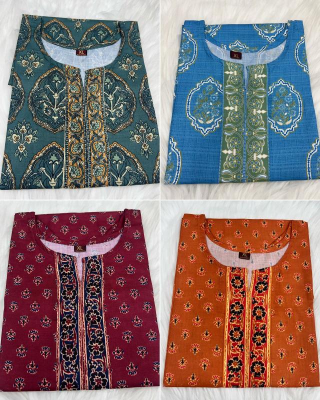 Blush Vol 2.0 Cotton Kurti Wholesale Catalog