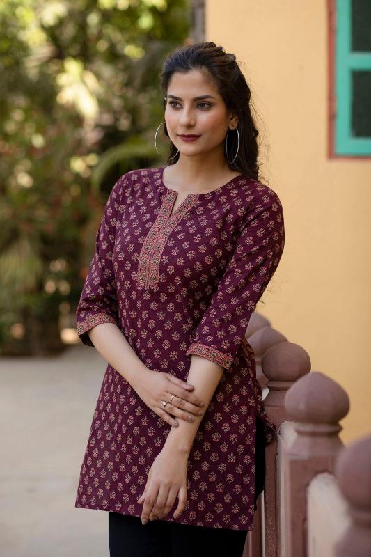 Blush Vol 2.0 Cotton Kurti Wholesale Catalog