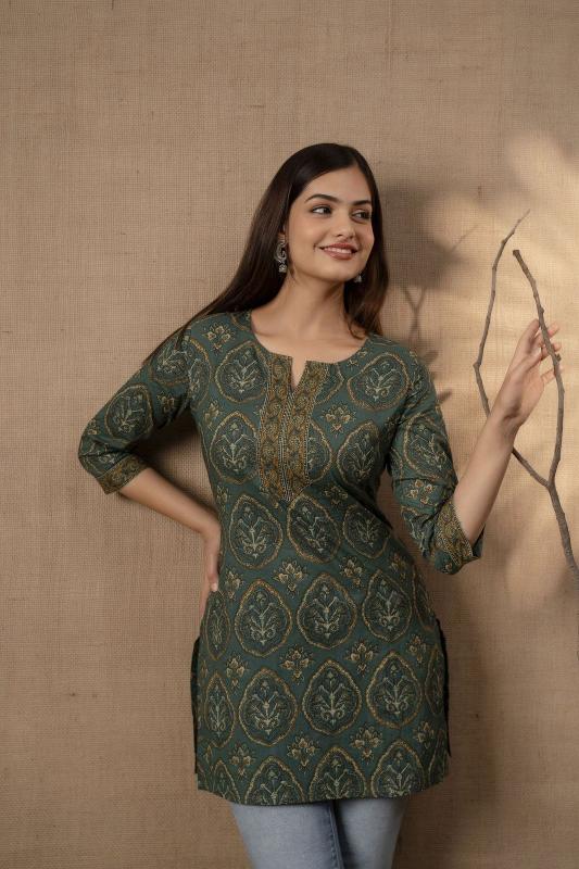 Blush Vol 2.0 Cotton Kurti Wholesale Catalog