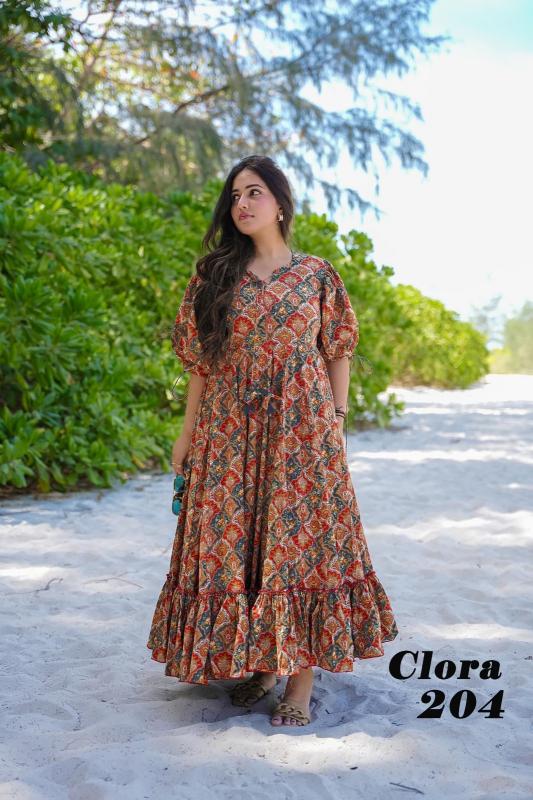 Clora vol 2 Long Kurti Wholesale Catalog