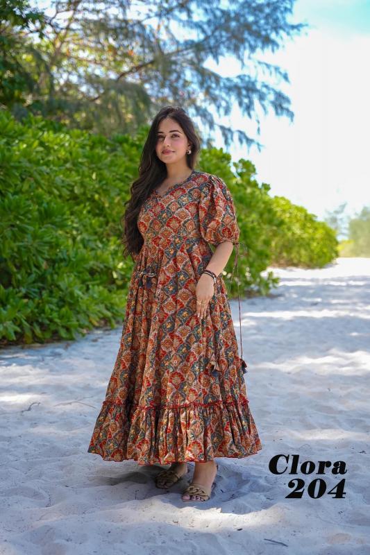 Clora vol 2 Long Kurti Wholesale Catalog