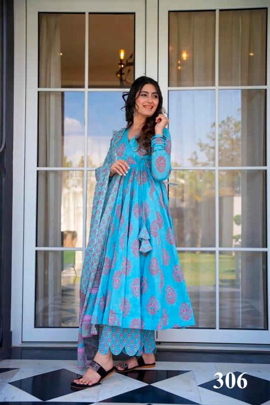 Clora vol 3 Gown Kurti Wholesale Catalog
