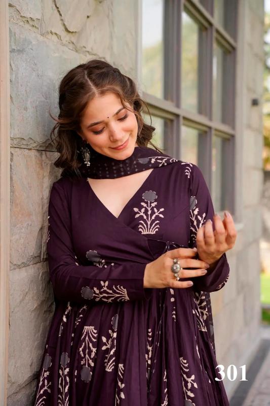 Clora vol 3 Gown Kurti Wholesale Catalog