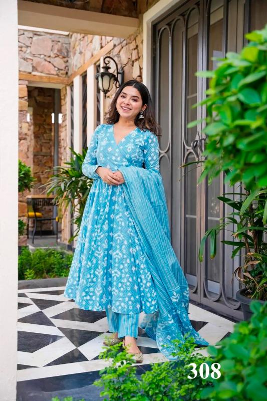 Clora vol 3 Gown Kurti Wholesale Catalog