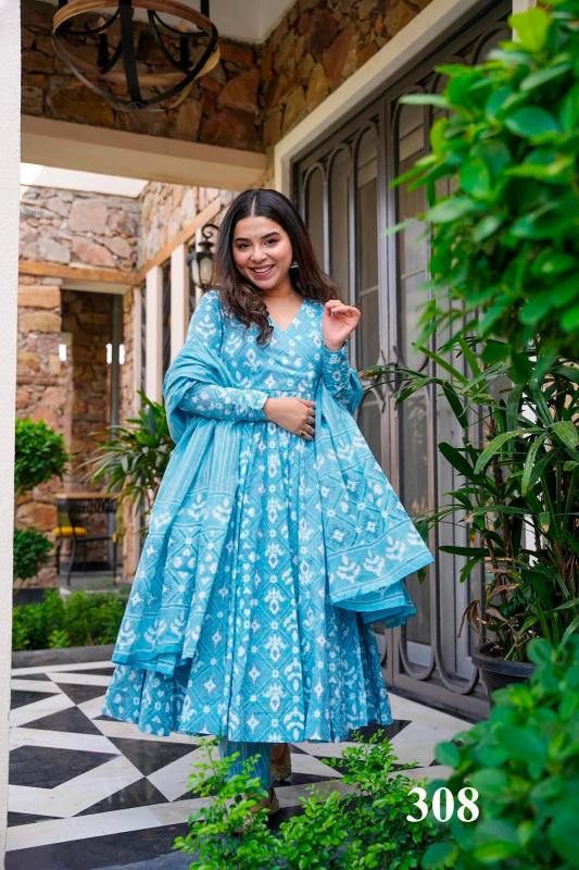 Clora vol 3 Gown Kurti Wholesale Catalog