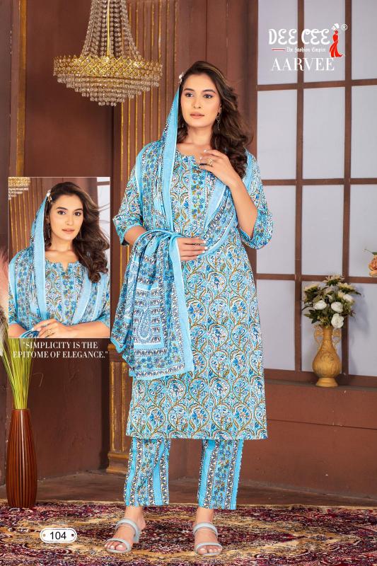 Deecee Aarvee Cotton Kurti Wholesale Catalog