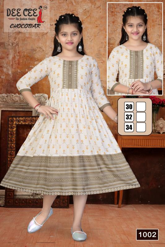 DEECEE CHOCOBAR Anarkali Kurti Wholesale catalog