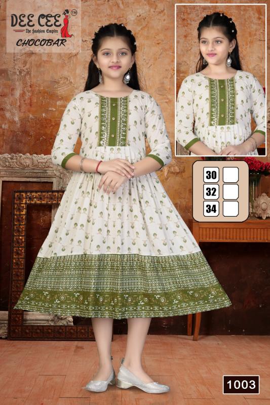 DEECEE CHOCOBAR Anarkali Kurti Wholesale catalog