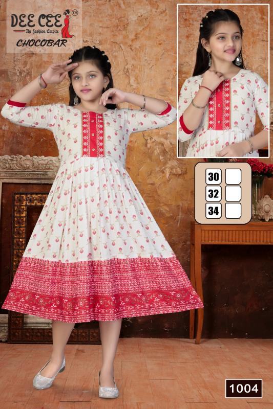 DEECEE CHOCOBAR Anarkali Kurti Wholesale catalog