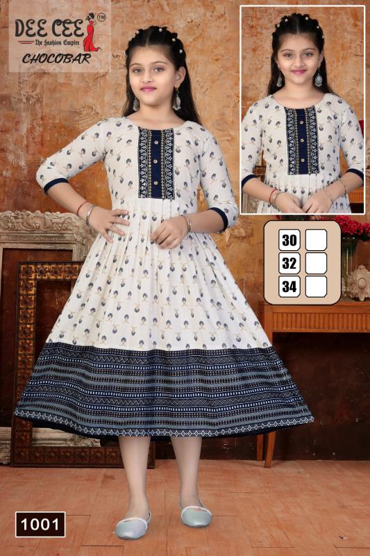 DEECEE CHOCOBAR Anarkali Kurti Wholesale catalog