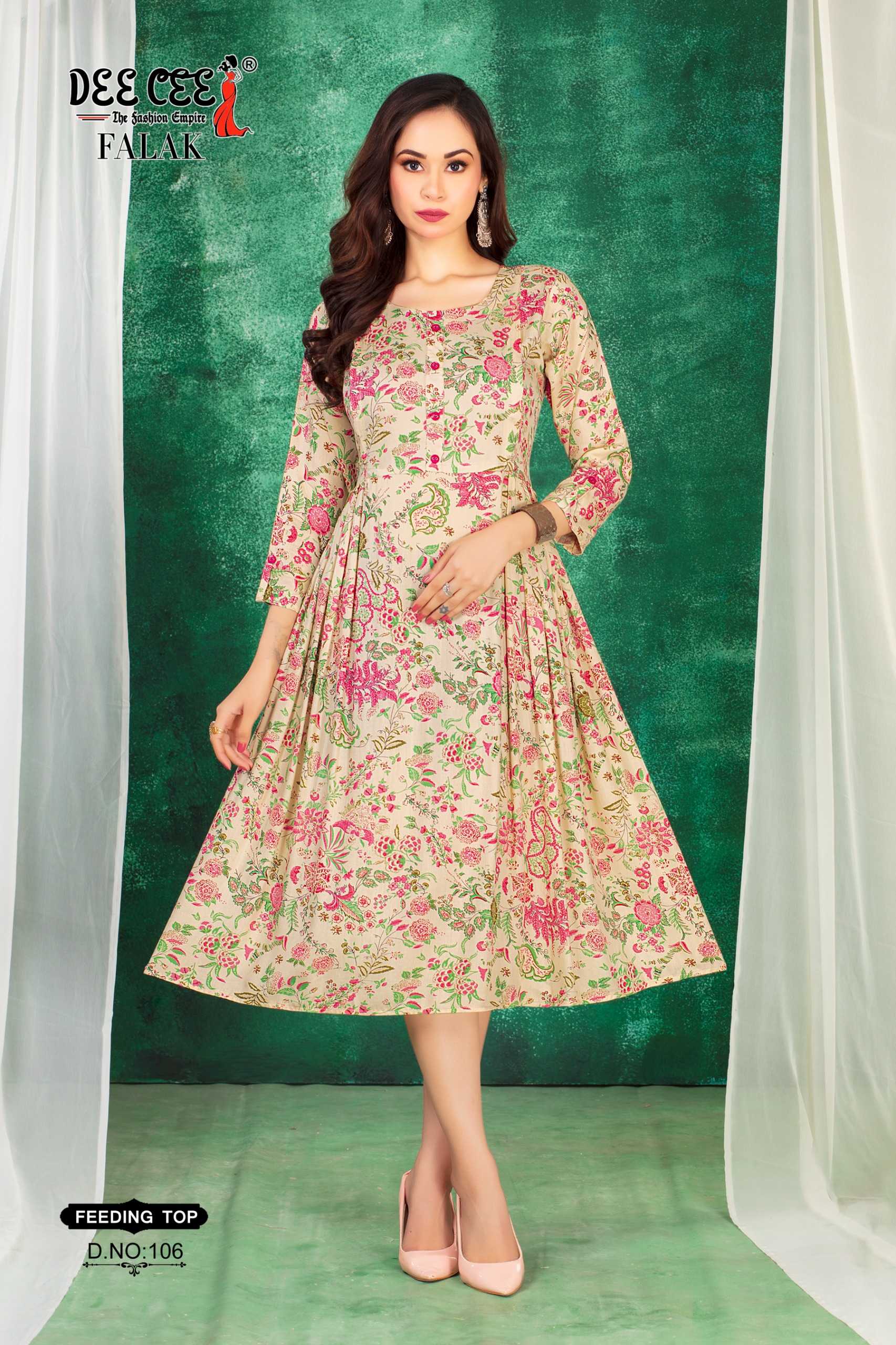 Deecee Falak Rayon Kurti Wholesale catalog