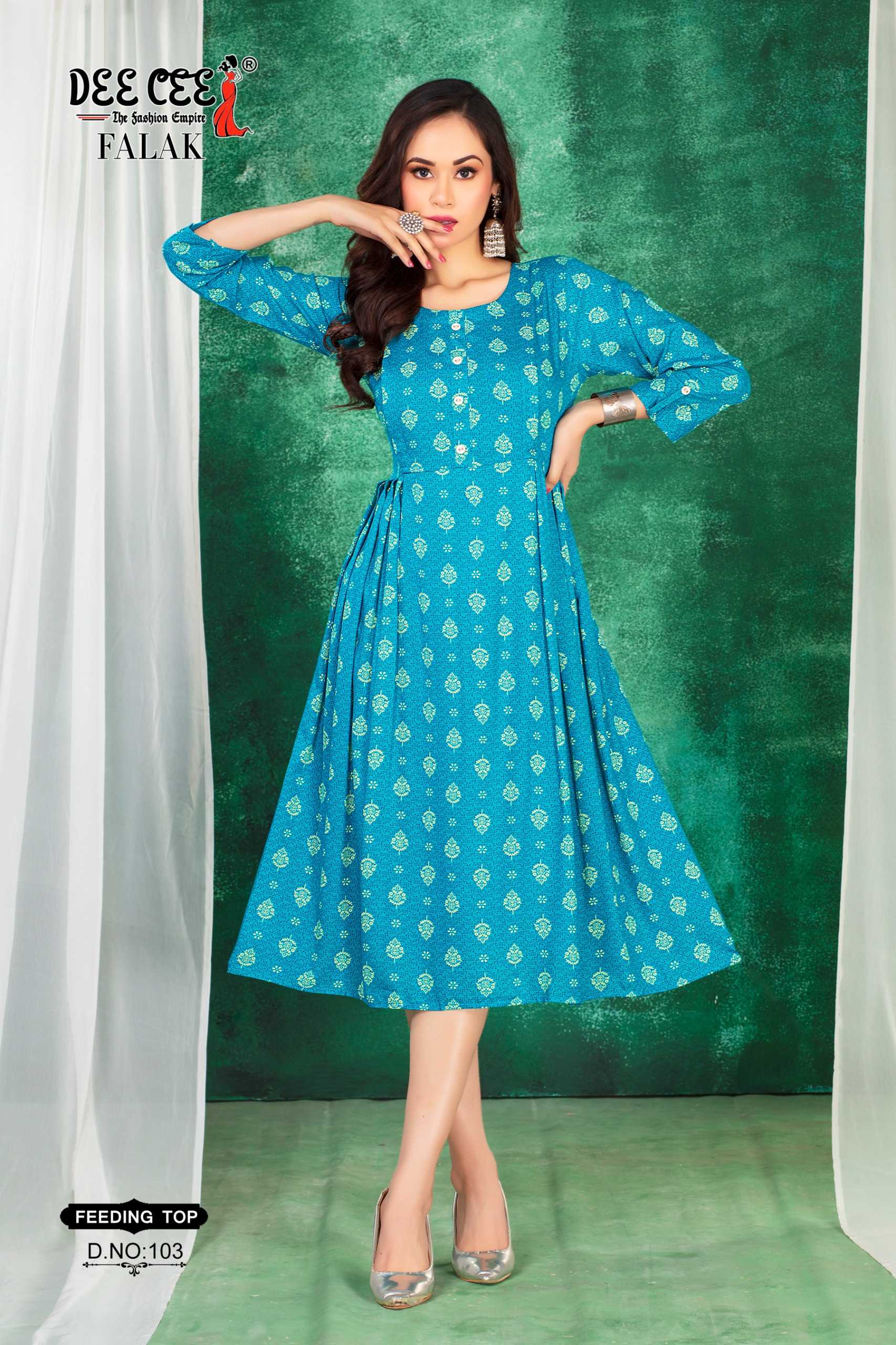 Deecee Falak Rayon Kurti Wholesale catalog