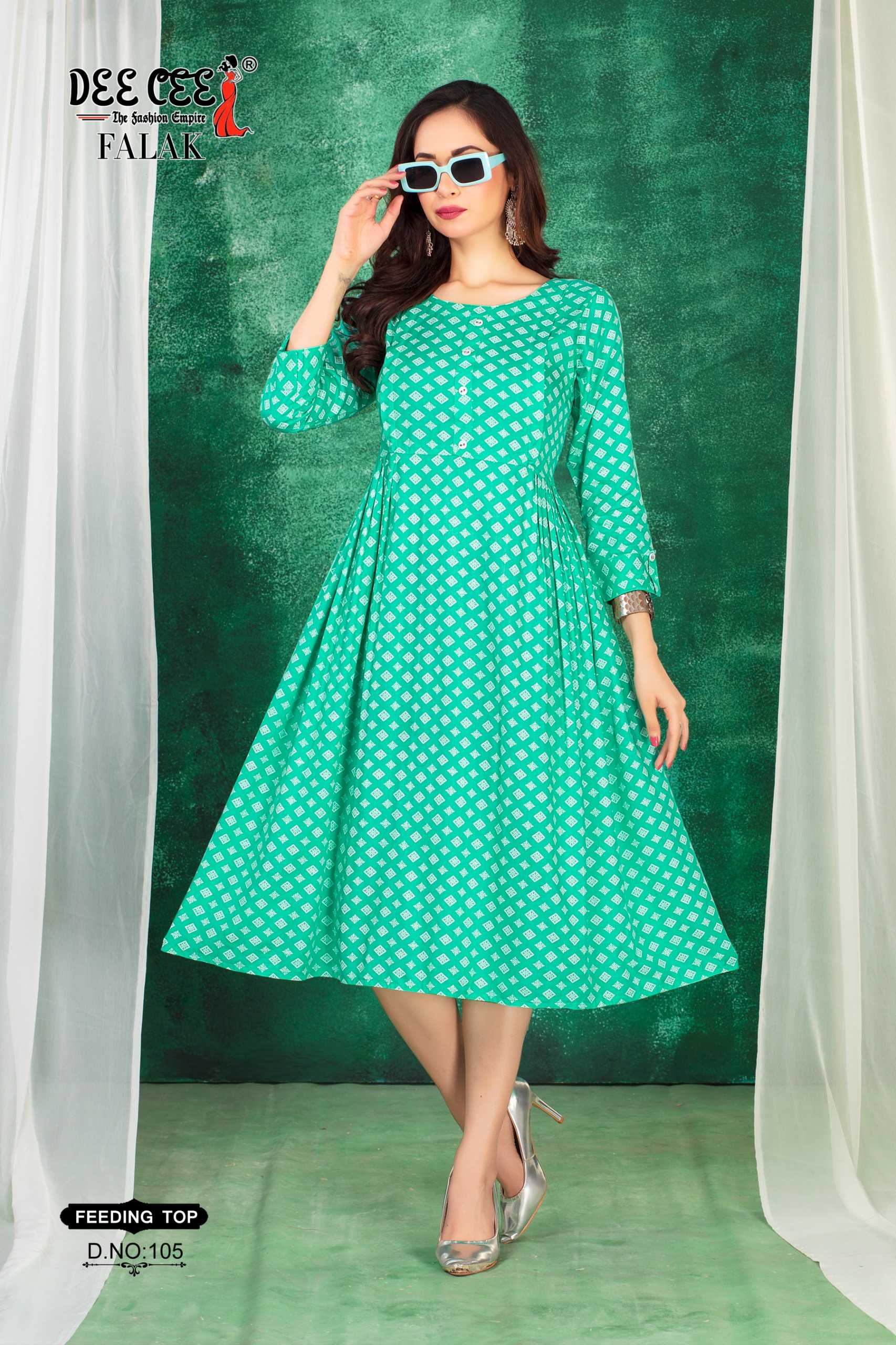 Deecee Falak Rayon Kurti Wholesale catalog