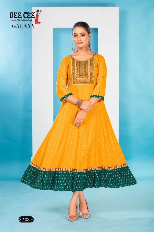Deecee Galaxy Kurti Wholesale catalog