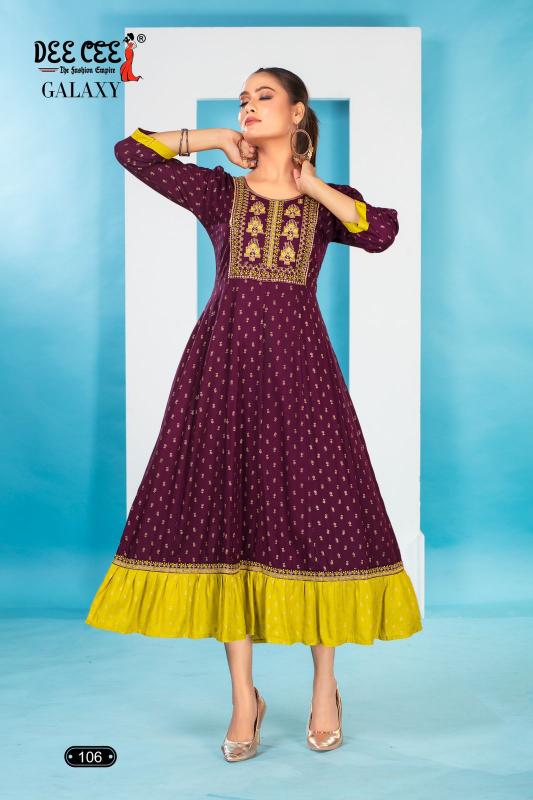 Deecee Galaxy Kurti Wholesale catalog