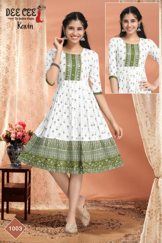 DEECEE KAVIN Anarkali Kurti Wholesale Catalog