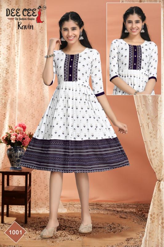 DEECEE KAVIN Anarkali Kurti Wholesale Catalog