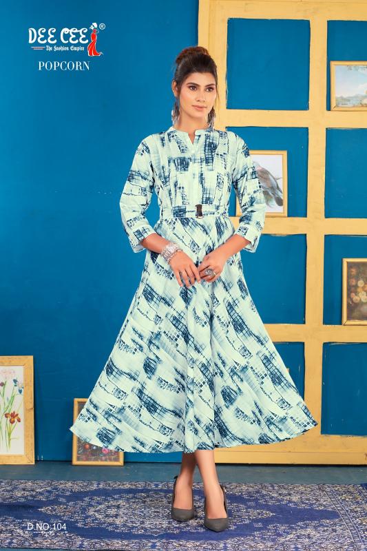 DEECEE POPCORN Kurti Wholesale Catalog