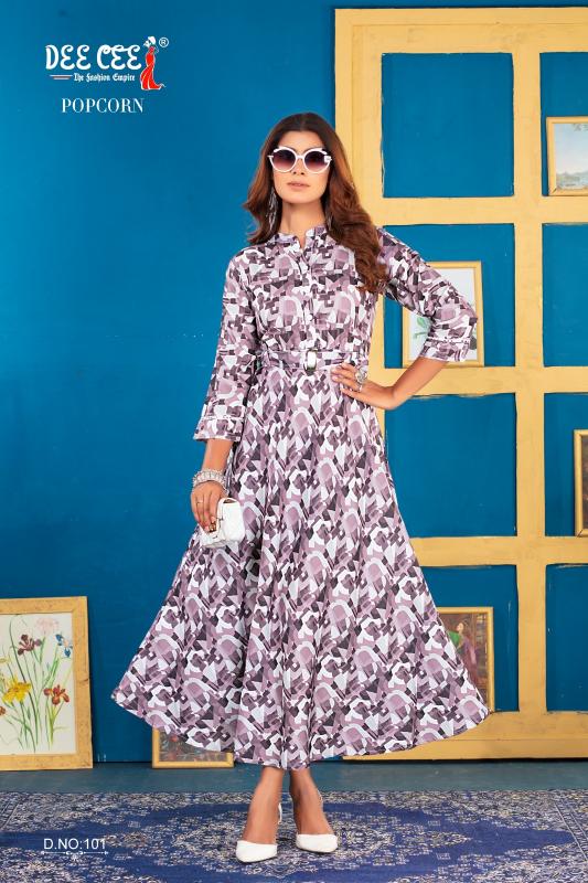 DEECEE POPCORN Kurti Wholesale Catalog