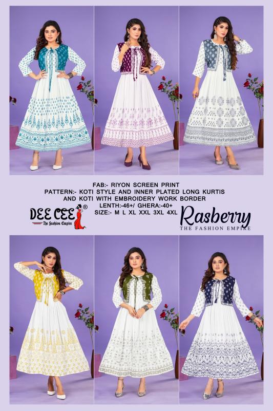 DEECEE RASBERRY KURTI Wholesale catalog
