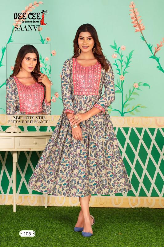 DEECEE Saanvi Long Kurti Wholesale Catalog