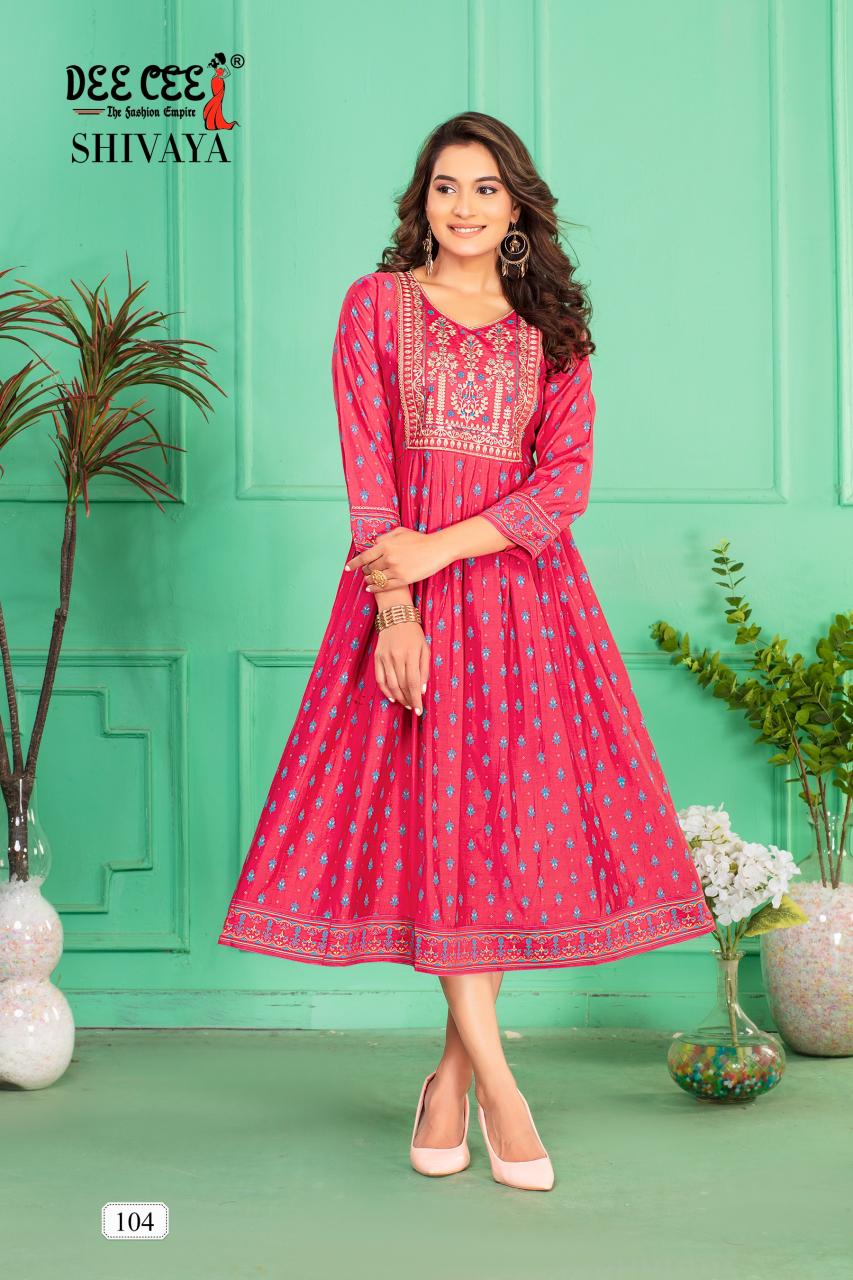 Deecee Shivaya Long Kurti Wholesale Catalog