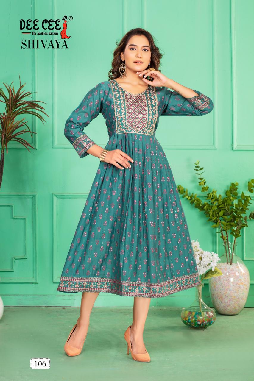 Deecee Shivaya Long Kurti Wholesale Catalog