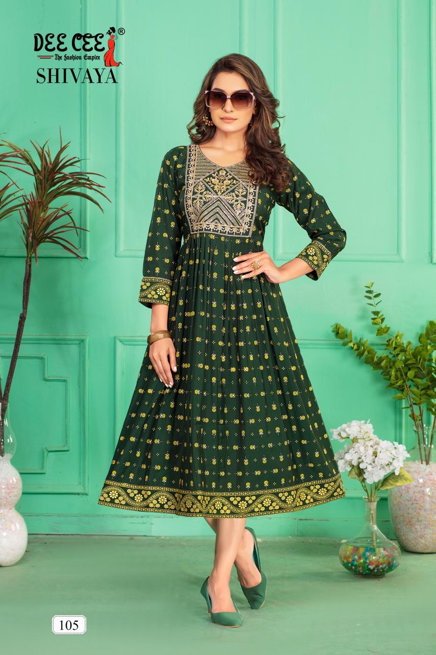 Deecee Shivaya Long Kurti Wholesale Catalog