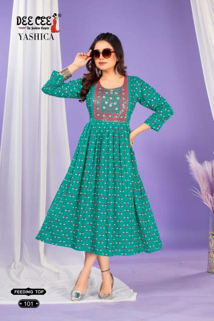 Deecee Yashica Kurti Wholesale catalog