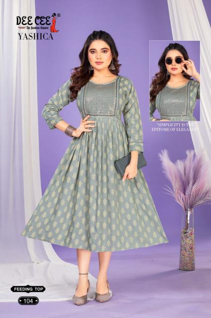 Deecee Yashica Kurti Wholesale catalog