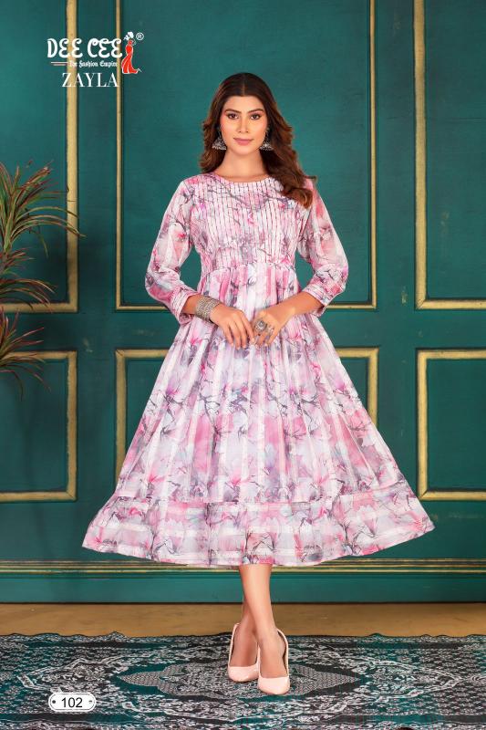 Deecee Zayla Digital Print Kurti Wholesale catalog
