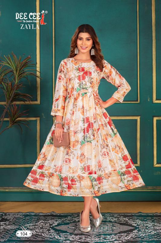 Deecee Zayla Digital Print Kurti Wholesale catalog