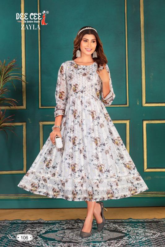 Deecee Zayla Digital Print Kurti Wholesale catalog