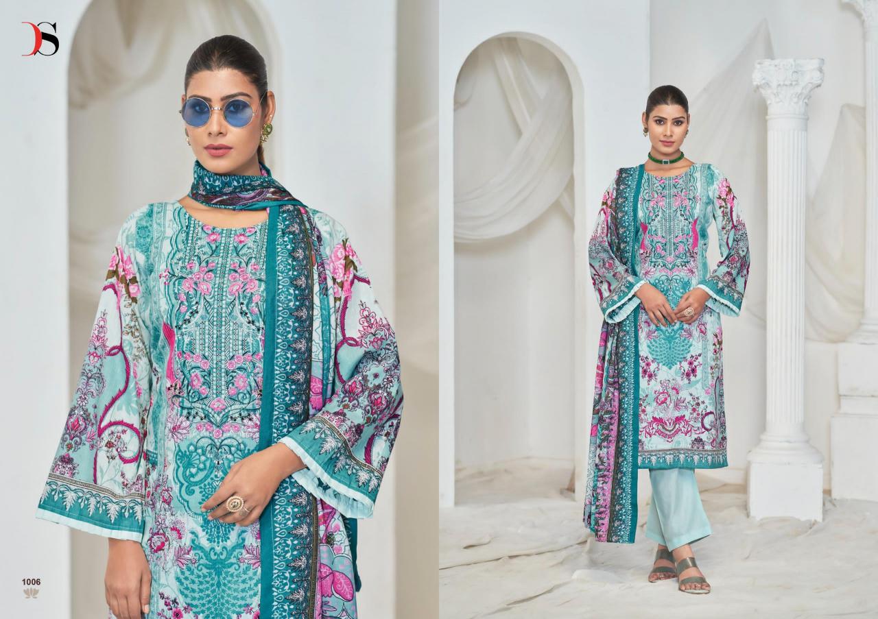 Deepsy Gulnoor Chiffon Dupatta Salwar Kameez Wholesale Catalog