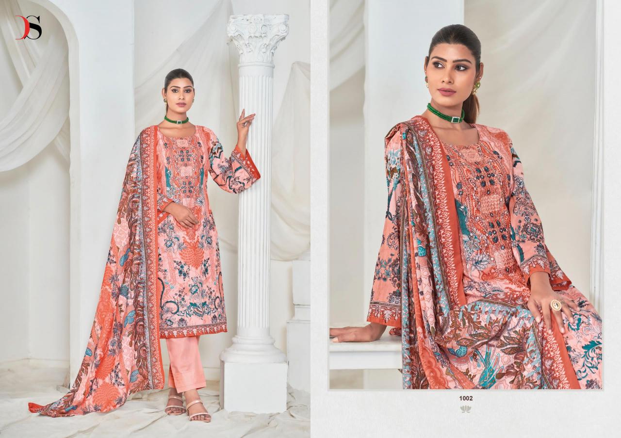Deepsy Gulnoor Chiffon Dupatta Salwar Kameez Wholesale Catalog